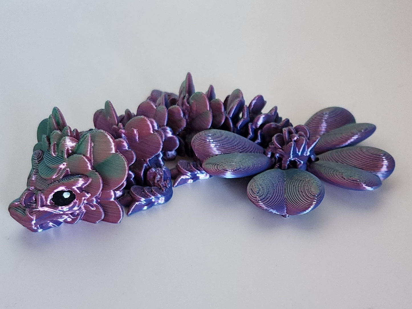 Purple Clover Mini Dragon