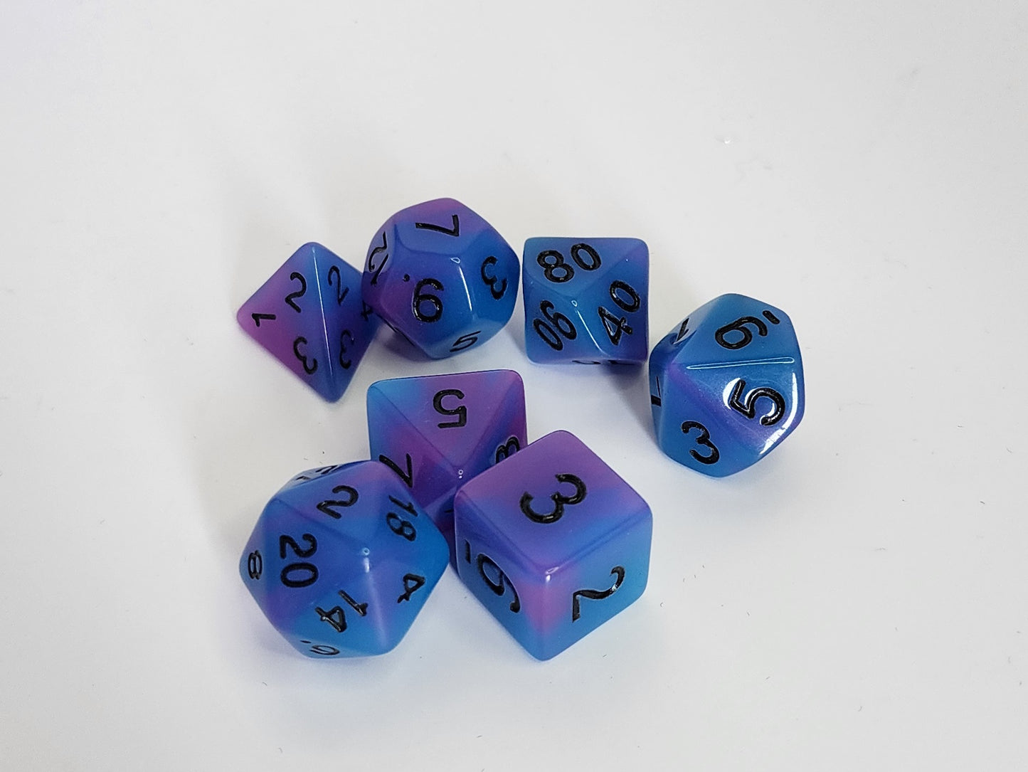 Blueberry Slushie Dice Set