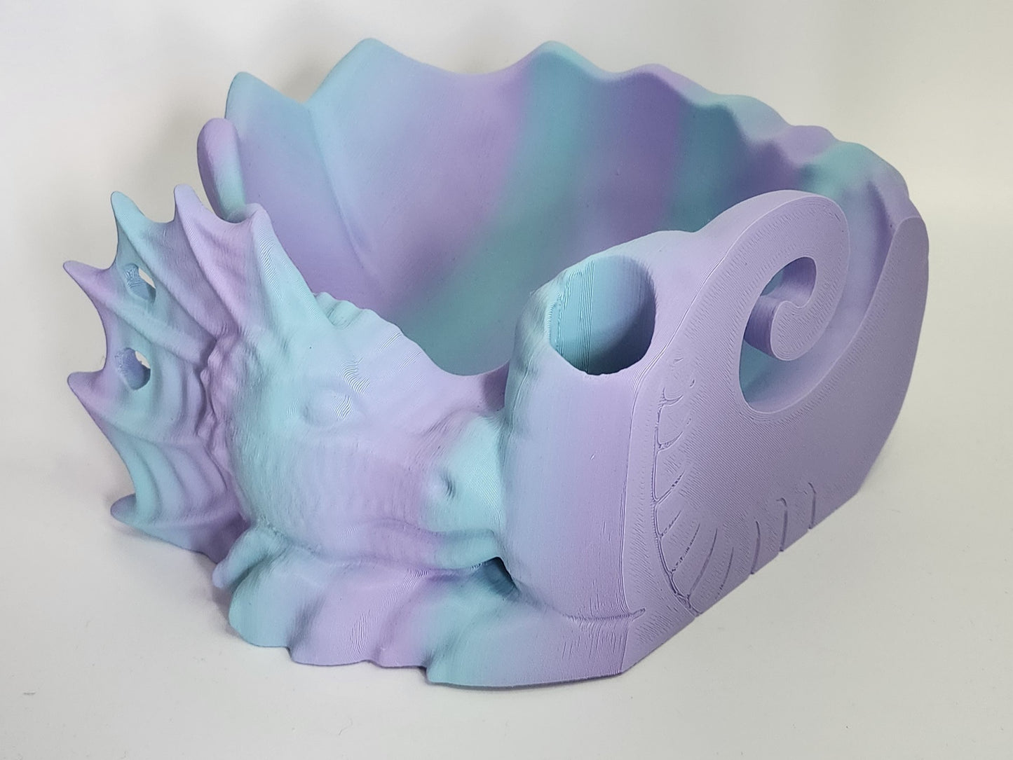 Purple Sleeping Dragon Yarn Bowl